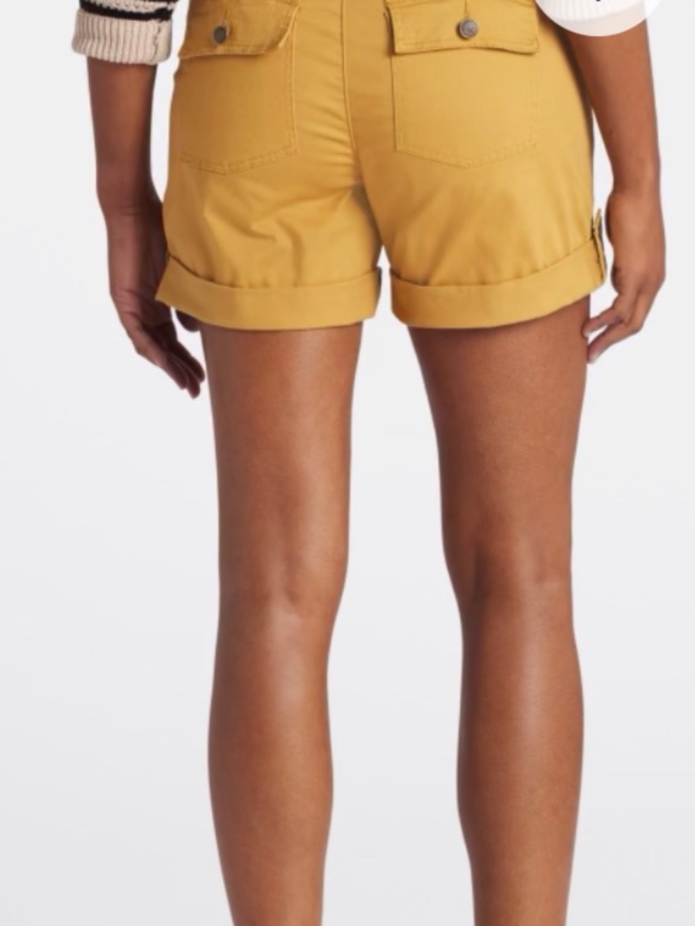 Mid Rise roll Shorts - Picture 2 of 3